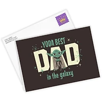 Star Wars™ Yoda™ Best Dad Custom Father's Day Card for only USD 4.99 | Hallmark
