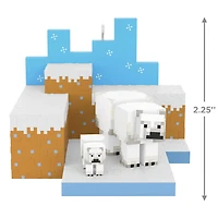 Minecraft Polar Bears in Snowy Tundra Ornament for only USD 30.99 | Hallmark