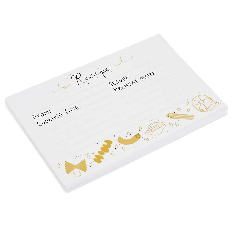 Pasta Recipe Cards, Pack of 36 for only USD 6.99 | Hallmark