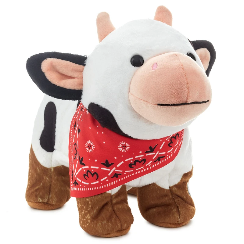 Spotted Cow in Boots Plush With Sound and Motion, 9" for only USD 39.99 | Hallmark