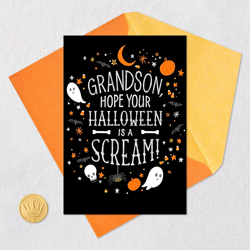 Frightful Fun Halloween Card for Grandson for only USD 2.99 | Hallmark