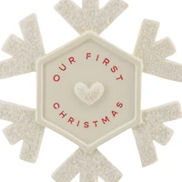 Our First Christmas Snowflake Hallmark Ornament for only USD 14.99 | Hallmark