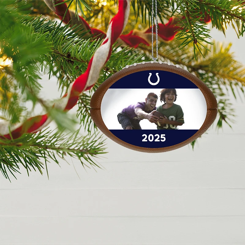 NFL Indianapolis Colts Football Personalized Ornament