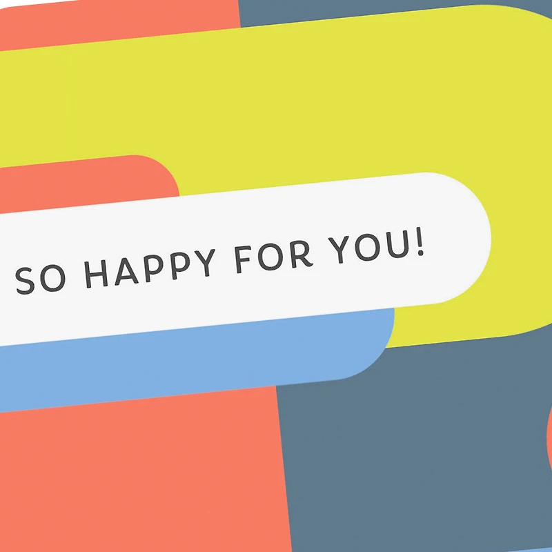 So Happy for You Blank Congratulations Card for only USD 2.99 | Hallmark