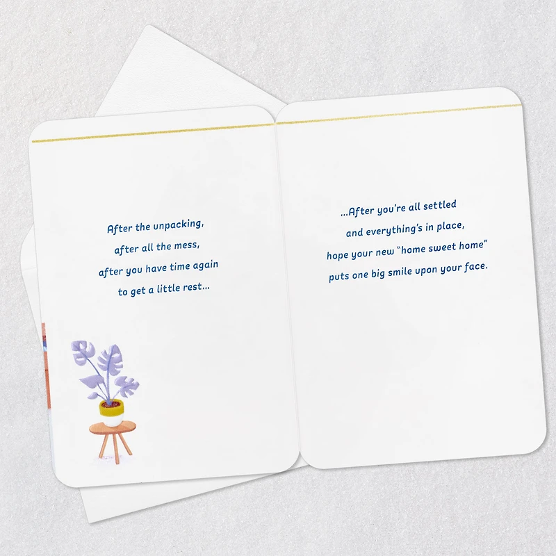 Home Sweet Home and a Smile New Home Card for only USD 4.59 | Hallmark