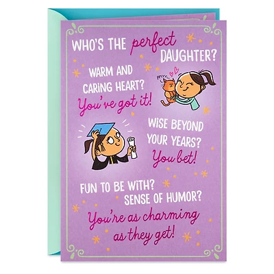 You're the Perfect Daughter Funny Birthday Card for only USD 4.99 | Hallmark