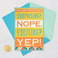 Well Deserved and Exciting Promotion Congratulations Card for only USD 4.59 | Hallmark