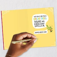 There's No "I" in Team Funny Boss's Day Card for only USD 3.99 | Hallmark