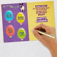 Riddles From the Funny Bunny Lift-the-Flap Easter Card for only USD 2.99 | Hallmark