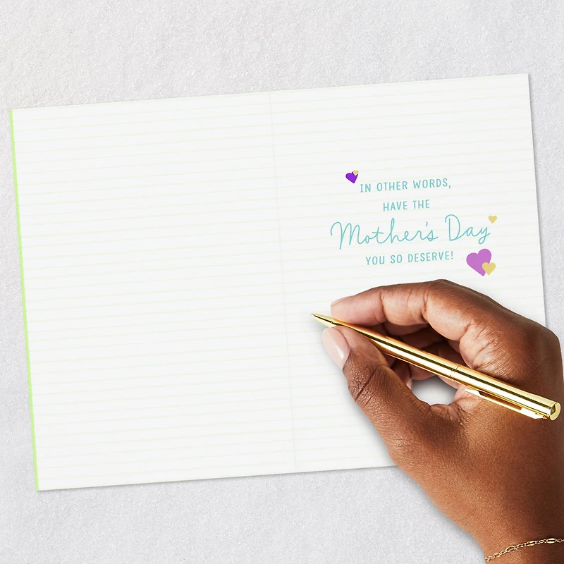 Relax and Treat Yourself Mother's Day Card for Sister for only USD 5.99 | Hallmark