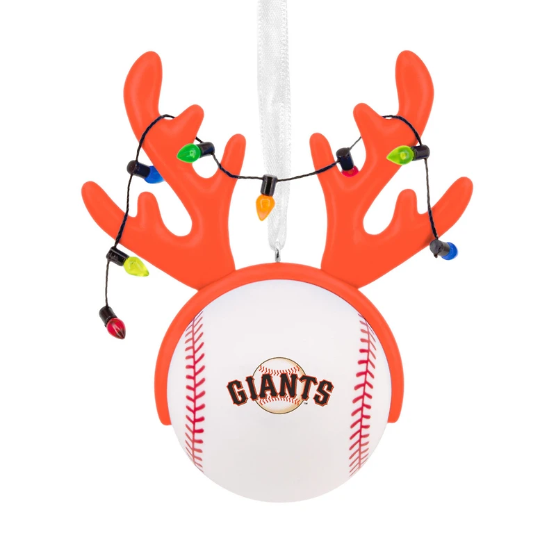 MLB San Francisco Giants™ Reindeer Baseball Hallmark Ornament for only USD 12.99 | Hallmark