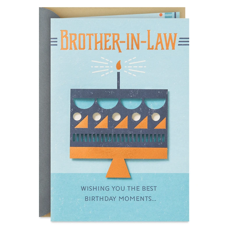 Wishing You the Best Moments Birthday Card for Brother-in-Law for only USD 6.99 | Hallmark