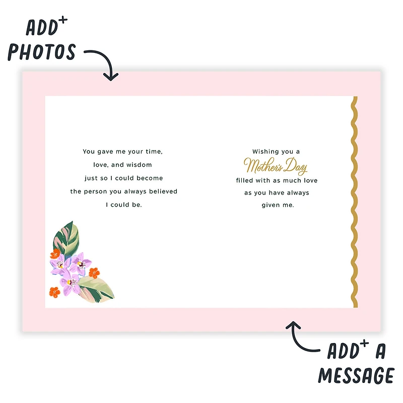 Lacey Chabert Collection Because of You Custom Mother's Day Card for only USD 4.99 | Hallmark