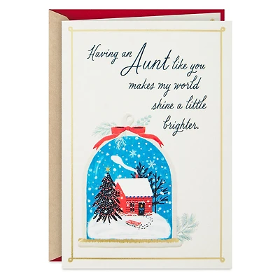 You Truly Are a Gift Christmas Card for Aunt for only USD 4.99 | Hallmark