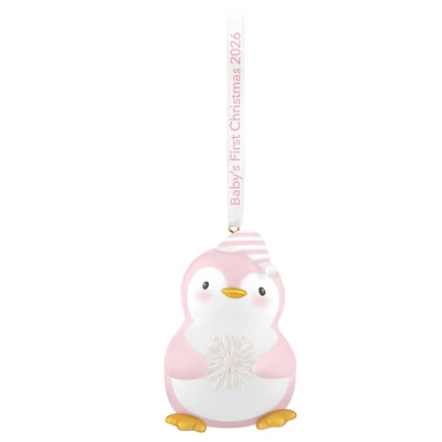 Baby Girl's First Christmas Penguin 2026 Ornament for only USD 23.99 | Hallmark