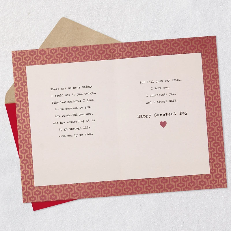 Love You Today, Tomorrow and Always Sweetest Day Card for Husband for only USD 4.59 | Hallmark