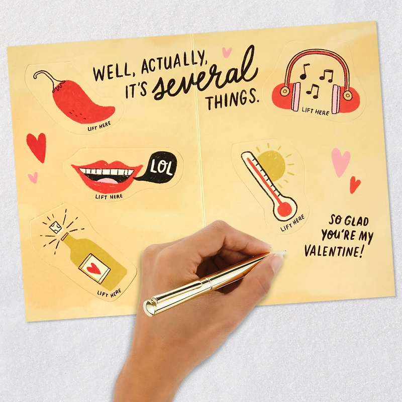 Just Something About You Lift-the-Flap Valentine's Day Card for Husband for only USD 7.99 | Hallmark