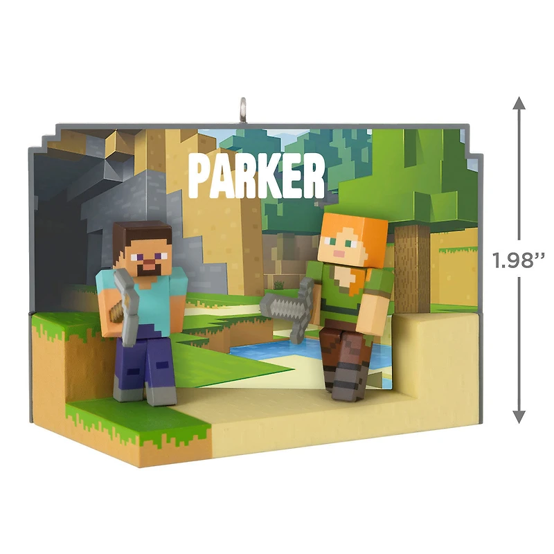 Minecraft My World Personalized Ornament, Custom Text for only USD 31.99 | Hallmark