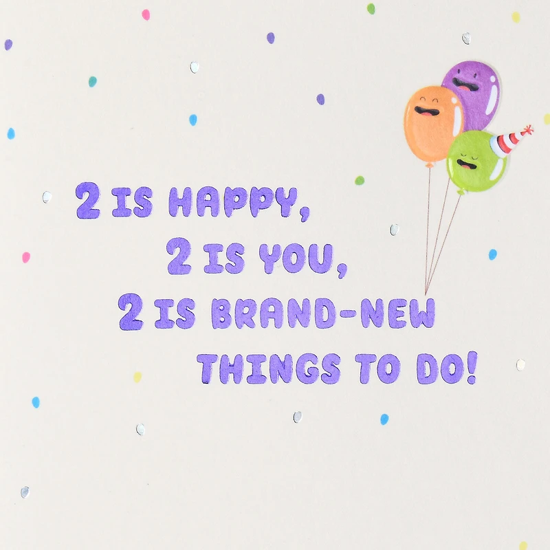 All the Fun 2nd Birthday Card for only USD 4.59 | Hallmark