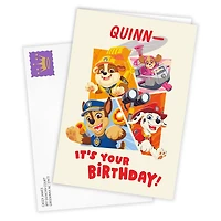 Paw Patrol™ Custom Birthday Card for only USD 4.99 | Hallmark