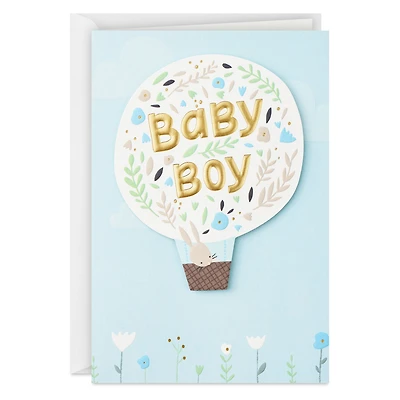 Luckiest Baby Ever New Baby Card for Boy for only USD 6.99 | Hallmark