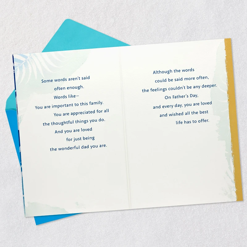 You Are Loved and Appreciated Father's Day Card for Dad for only USD 7.59 | Hallmark