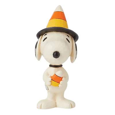 Jim Shore Peanuts Snoopy Candy Corn Hat Mini Figurine, 3.7" for only USD 26.99 | Hallmark
