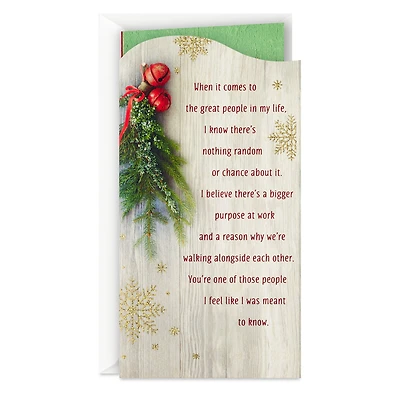 So Grateful Life Brought Our Paths Together Christmas Card for Friend for only USD 3.99 | Hallmark