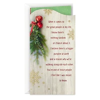 So Grateful Life Brought Our Paths Together Christmas Card for Friend for only USD 3.99 | Hallmark