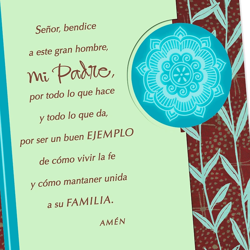 Lord Bless You Spanish-Language Birthday Card for Dad for only USD 2.99 | Hallmark