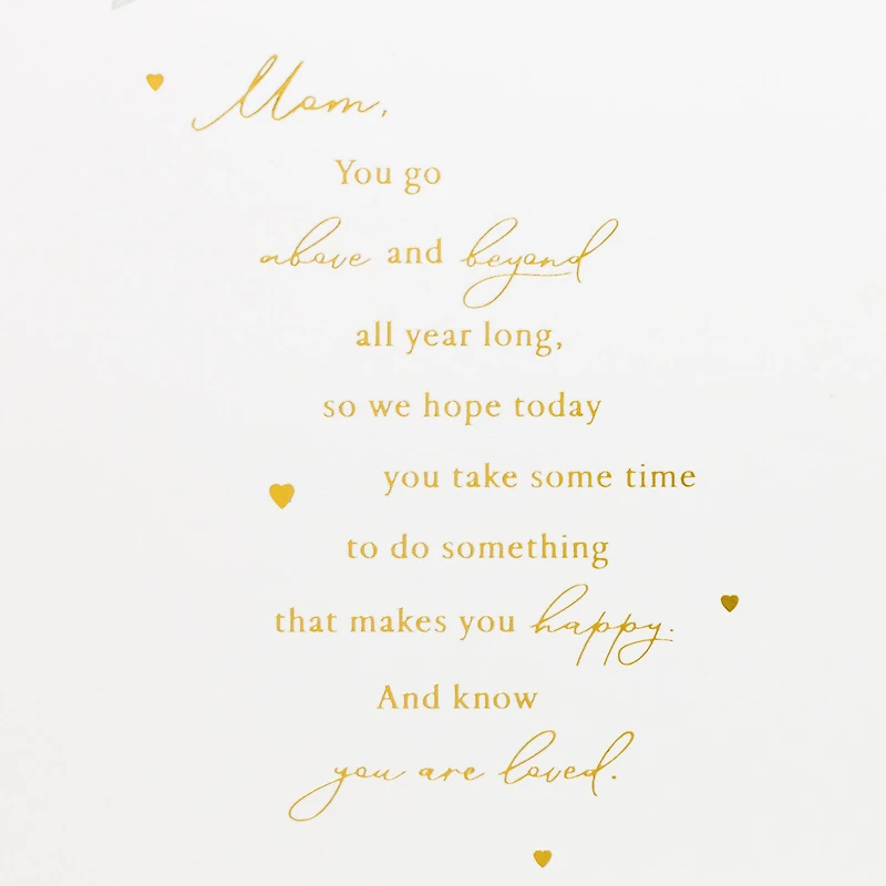 You Deserve a Beautiful Day Mother's Day Card for Mom From All for only USD 8.99 | Hallmark