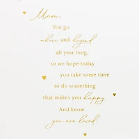 You Deserve a Beautiful Day Mother's Day Card for Mom From All for only USD 8.99 | Hallmark