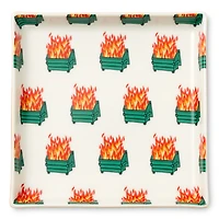 Dumpster Fire Funny Trinket Tray for only USD 16.99 | Hallmark