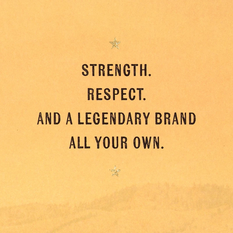Yellowstone You're Legendary Card for only USD 5.99 | Hallmark
