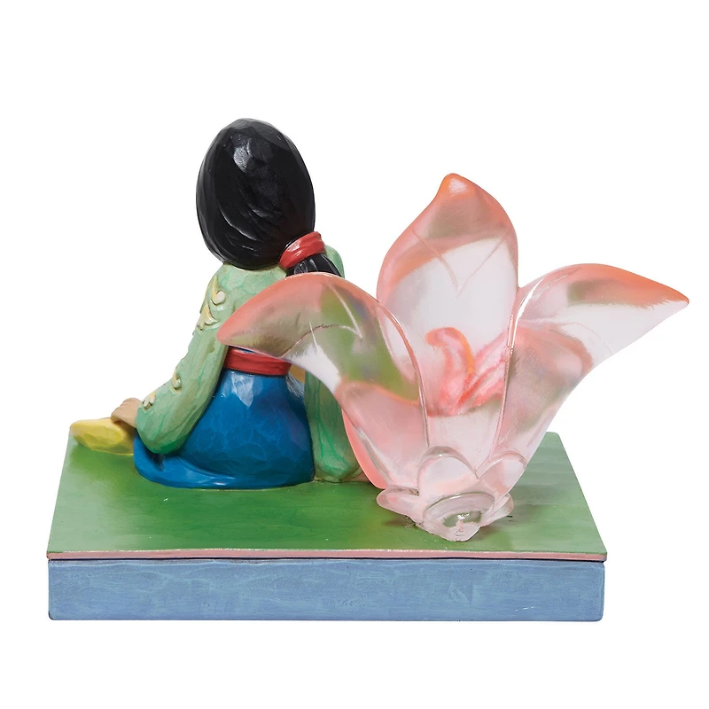 Jim Shore Disney Mulan and Cherry Blossom Figurine, 4.75" for only USD 79.99 | Hallmark
