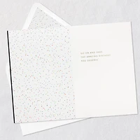 You Deserve an Amazing Day Birthday Card for only USD 6.59 | Hallmark