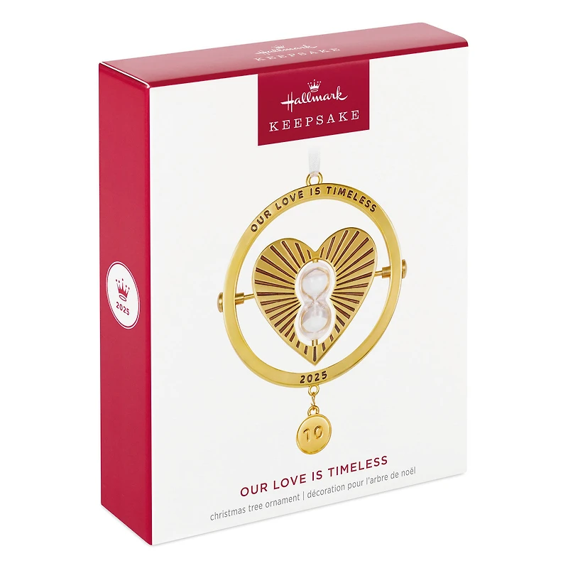 Our Love Is Timeless 2025 Metal Ornament for only USD 30.99 | Hallmark