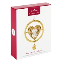 Our Love Is Timeless 2025 Metal Ornament for only USD 30.99 | Hallmark