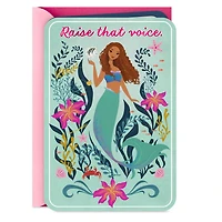 Disney The Little Mermaid Raise That Voice Birthday Card for only USD 2.99 | Hallmark