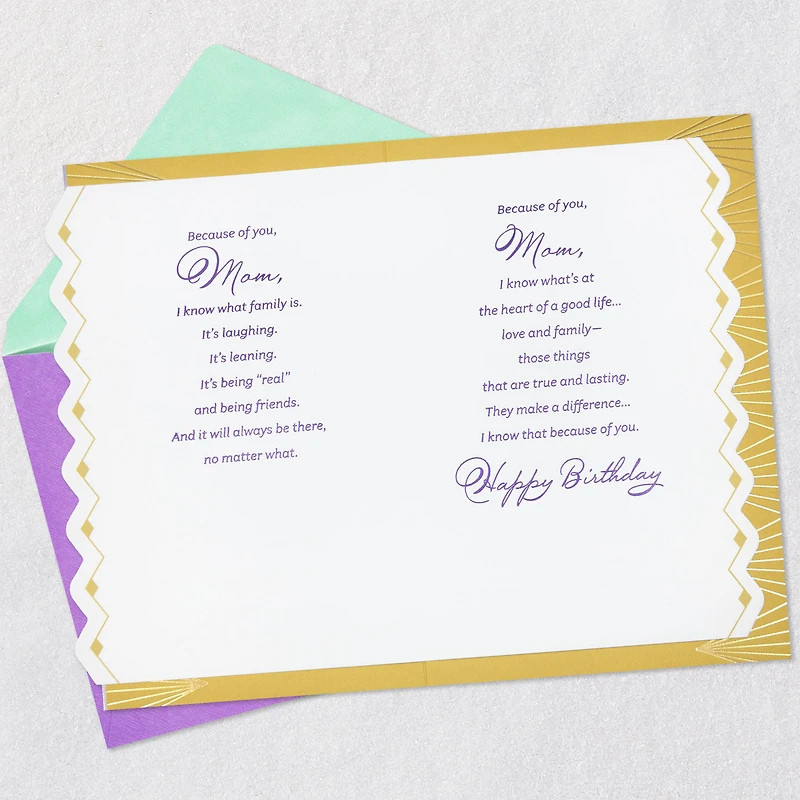 Because of You Birthday Card for Mom for only USD 7.99 | Hallmark