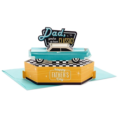 You're a True Classic Vintage Car 3D Pop-Up Father's Day Card for Dad for only USD 7.99 | Hallmark