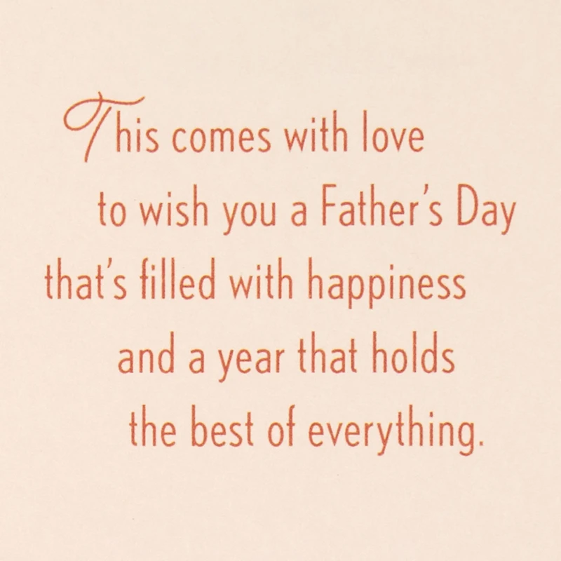 A Day Filled With Happiness Father's Day Card for only USD 6.99 | Hallmark