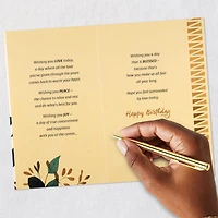 Wishing You Love, Peace, Joy Birthday Card for Mother for only USD 4.99 | Hallmark