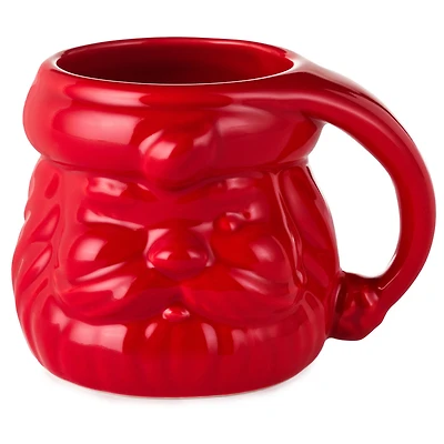 Red Sculpted Santa Mug, 8 oz. for only USD 16.99 | Hallmark