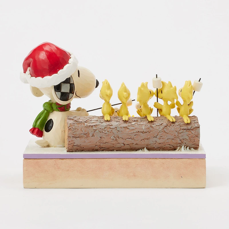 Jim Shore Peanuts Snoopy and Friends Light-Up Campfire Figurine, 5" for only USD 69.99 | Hallmark