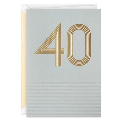 Incredible You 40th Birthday Card for only USD 5.99 | Hallmark