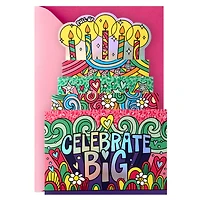 Celebrate Big Pop-Up Musical Birthday Card for Kids for only USD 9.99 | Hallmark