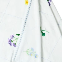 Wildflowers on Cream Diamonds Throw Blanket, 50x60 for only USD 29.99 | Hallmark