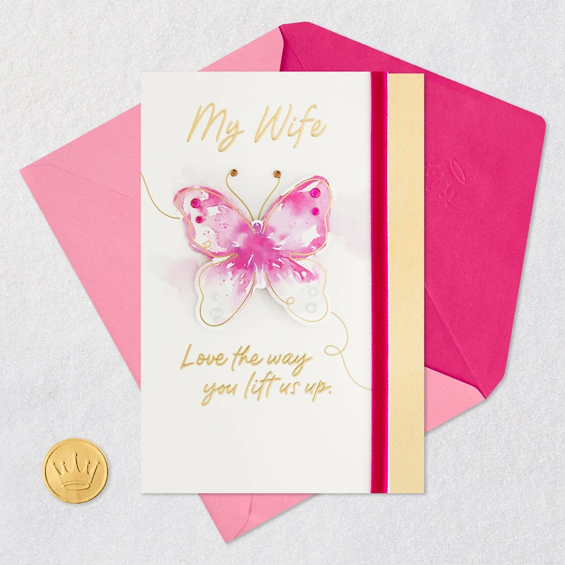 Your Love Lifts Us Up Mother's Day Card for Wife for only USD 9.99 | Hallmark