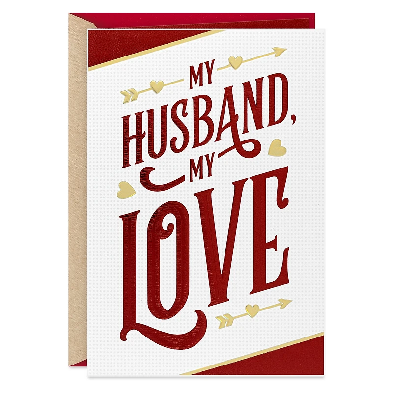 So Lucky to Love You Valentine's Day Card for Husband for only USD 6.99 | Hallmark
